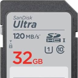 SANDISK MEMORIA SDHC  ULTRA 120MB TRANSFERENCIA 32GB