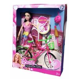Vestido Para Niña Barbie 2267 Rosado 6 Rosa
