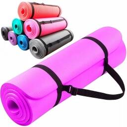 Colchoneta Yogamat Pilates, Yoga, Fitness 10 mm. con correa de transporte