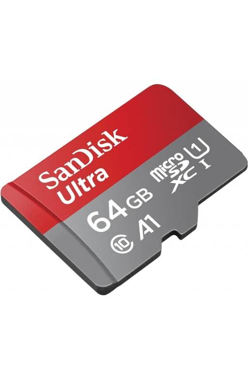 MICRO SD SANDISK 64 GB UHS-1 CARD FULL HD