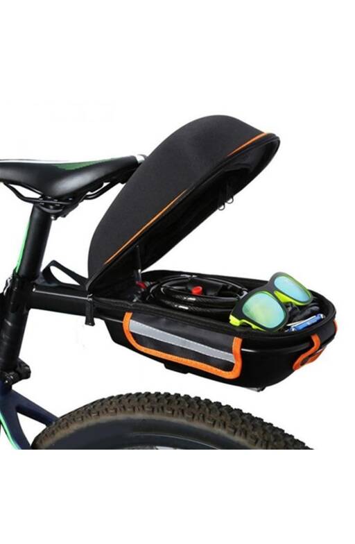 Bolso con Estructura Bicicleta sobre Rueda Trasera Impermeable Rígido