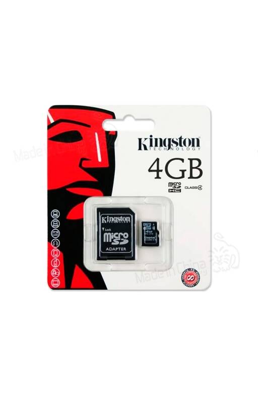 Kingston microSD Card 4 GB