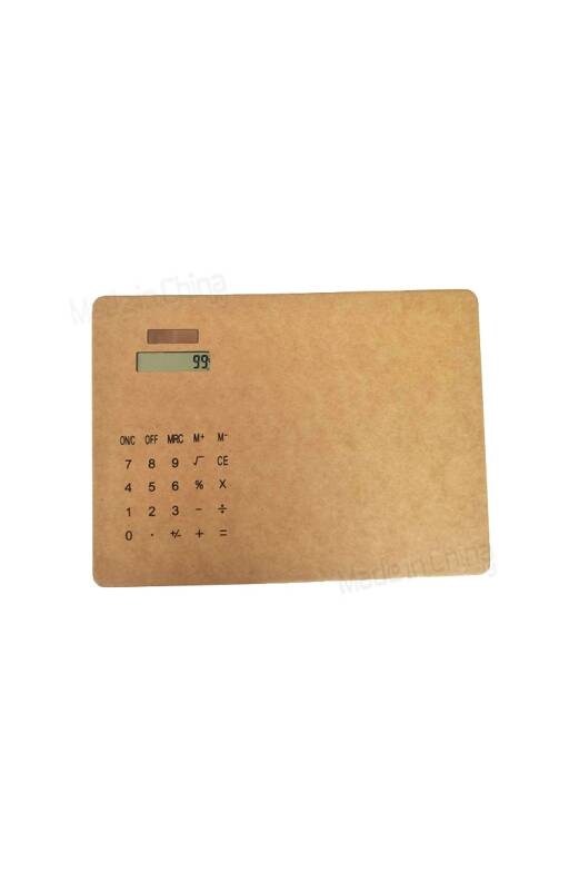MousePad Calculadora Cartón