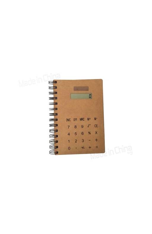 Cuaderno Calculadora Cartón