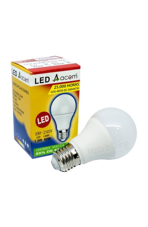 Lámpara LED 7.5W