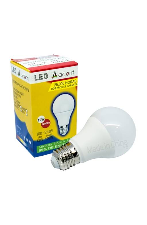 Lámpara LED 12W - 100W