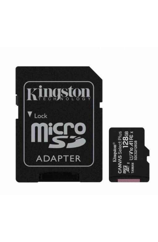 MICRO SD 128GB KINGSTON C10 100mb/s